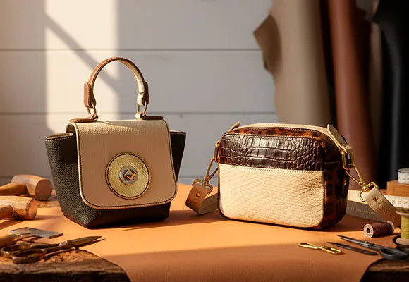 Curso de marroquinería avanzada — cartera tipo Chanel y mini maletín de cuero artesanal